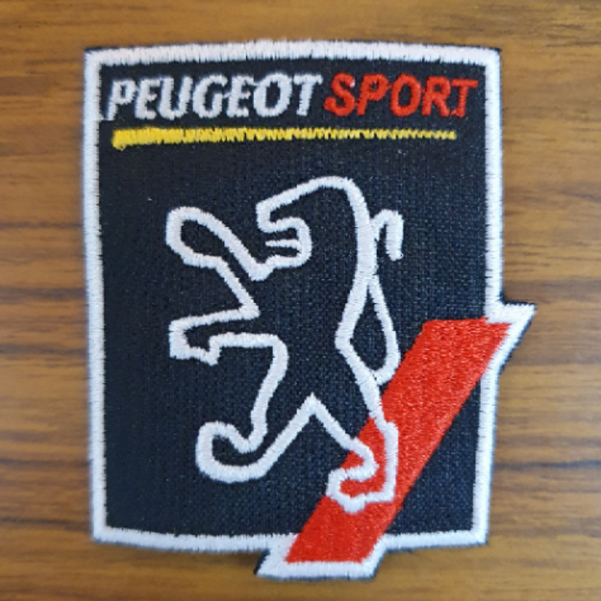 Ecusson brodé Peugeot Sport